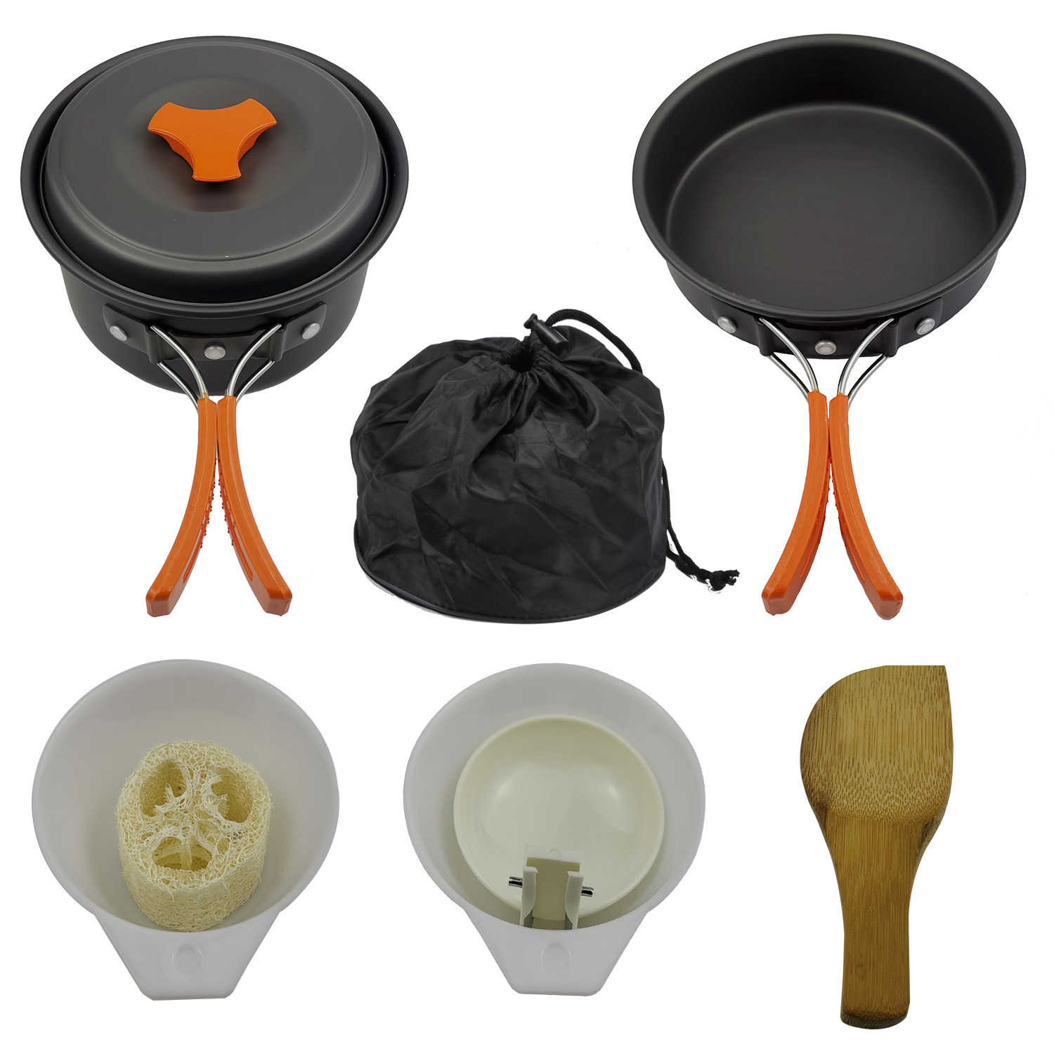 1-2 person camping pan set H007
