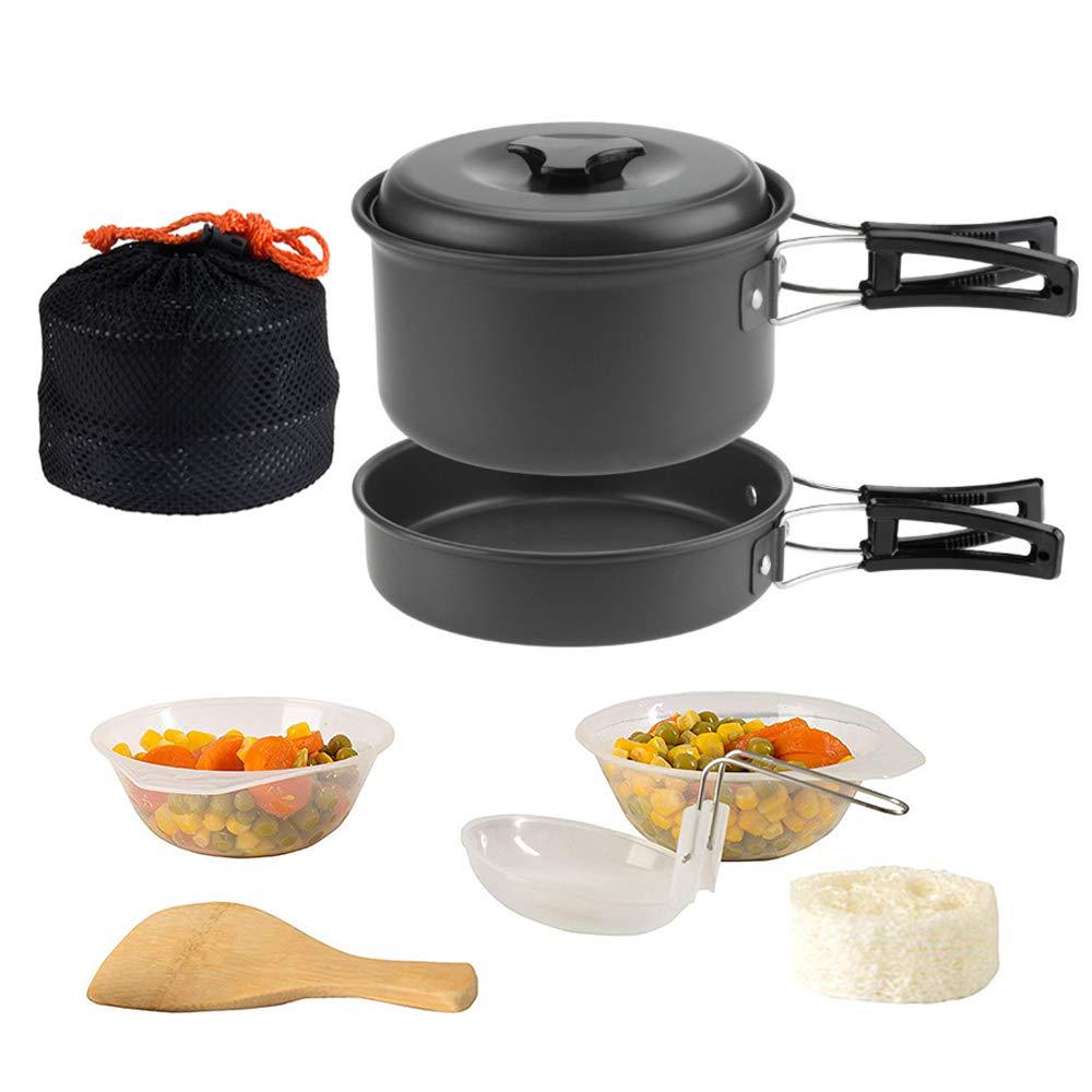 1-2 Persons Set Pot Outdoor 14 Pieces Set Pot H016