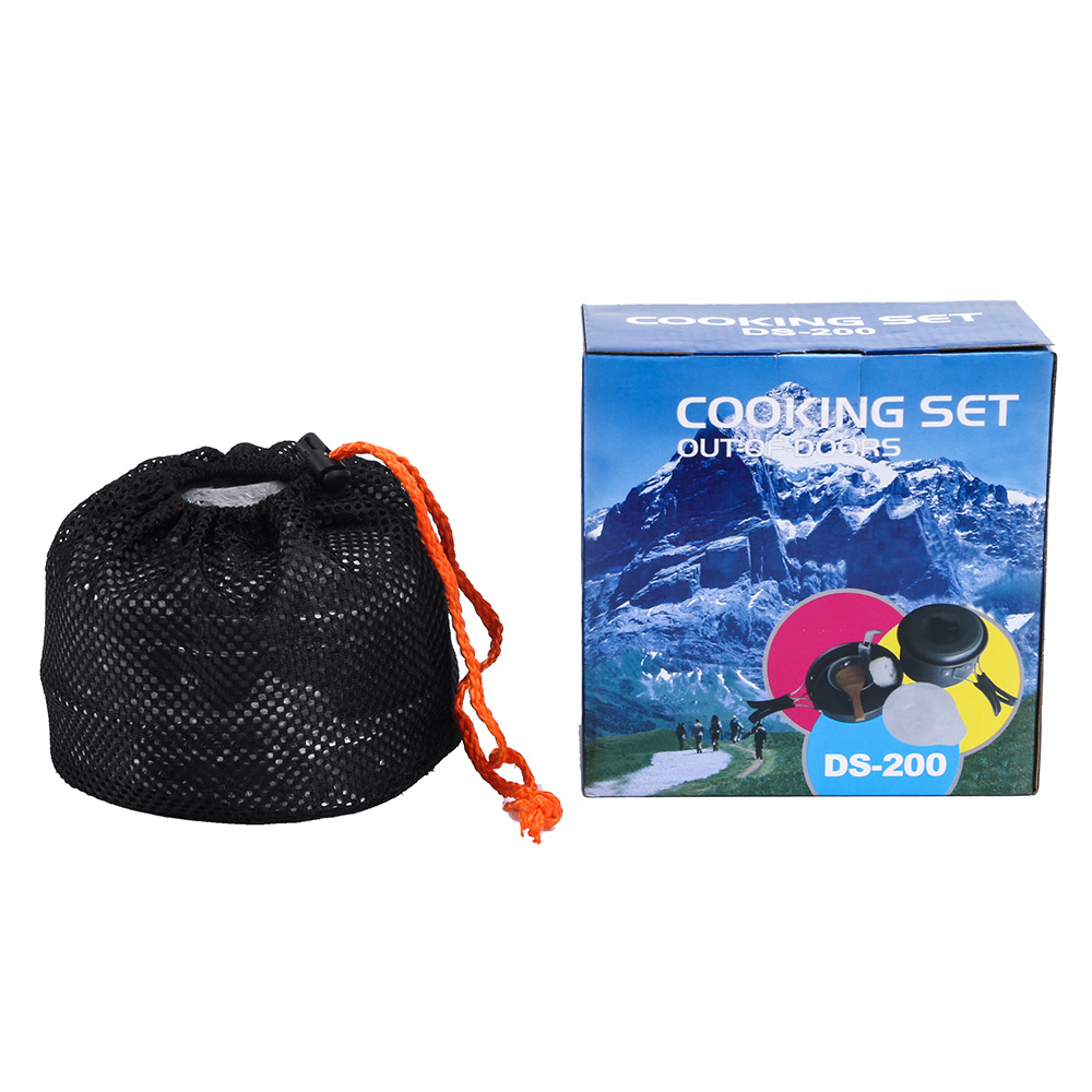 1-2 Persons Set Pot Outdoor 14 Pieces Set Pot H016