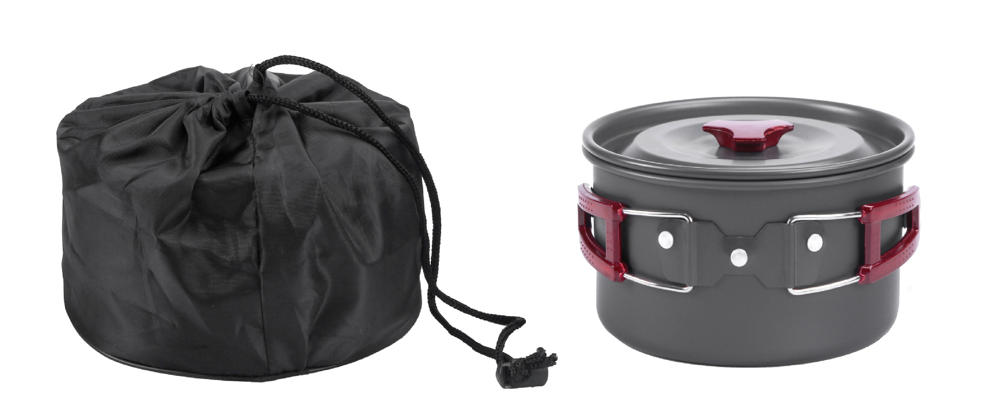 Outdoor Products Camping Cookware Collapsible Medium Pot H023