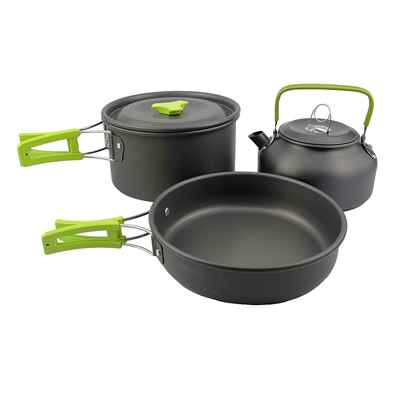 Three-piece outdoor teapot set for 2-3 people H002