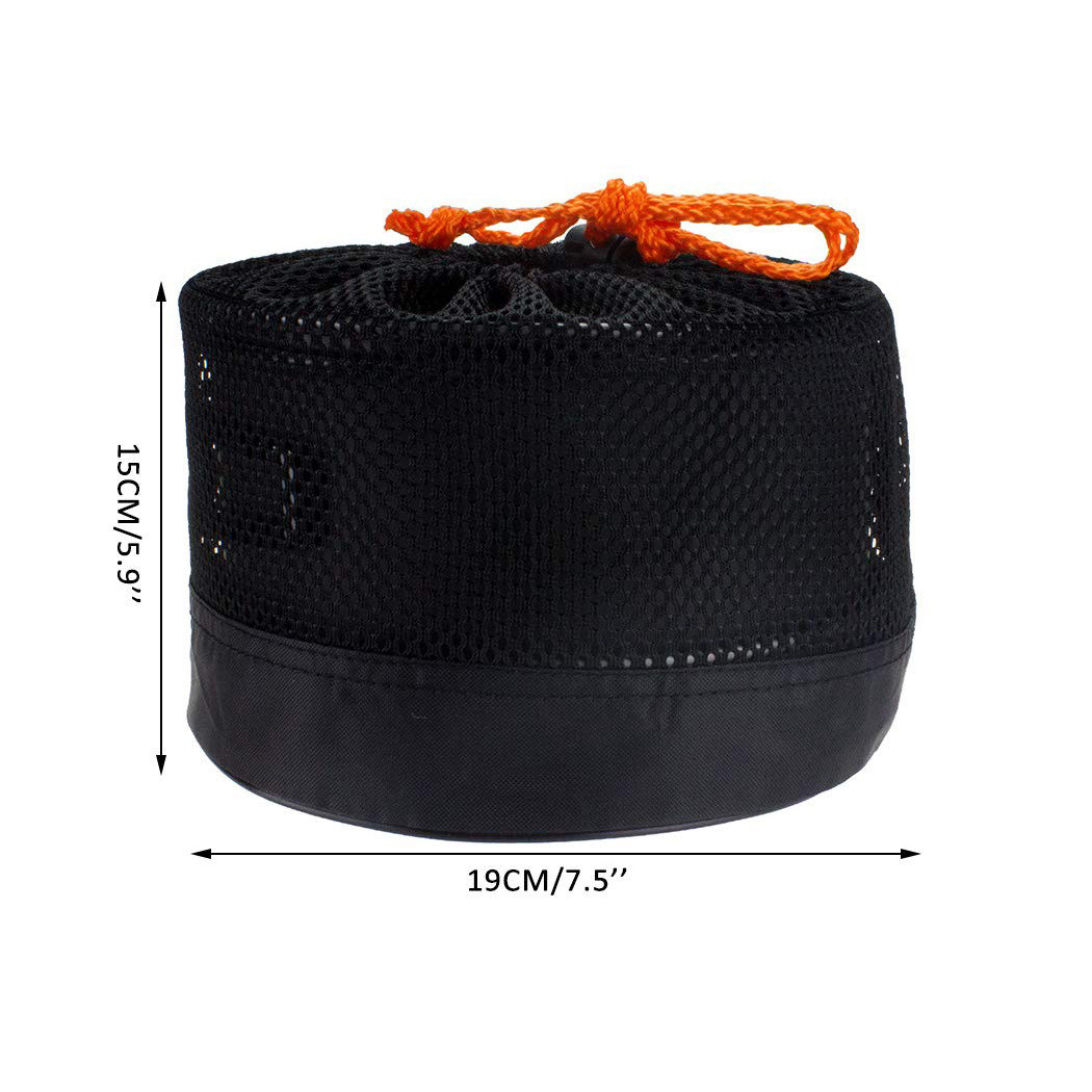 4-5 people cooking combination portable camping pot set H084