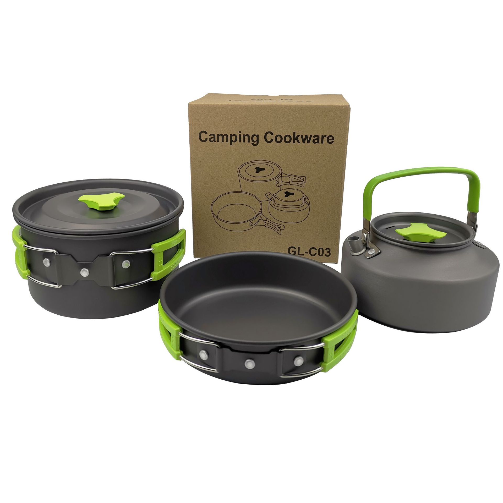 camping kettle three piece set H034