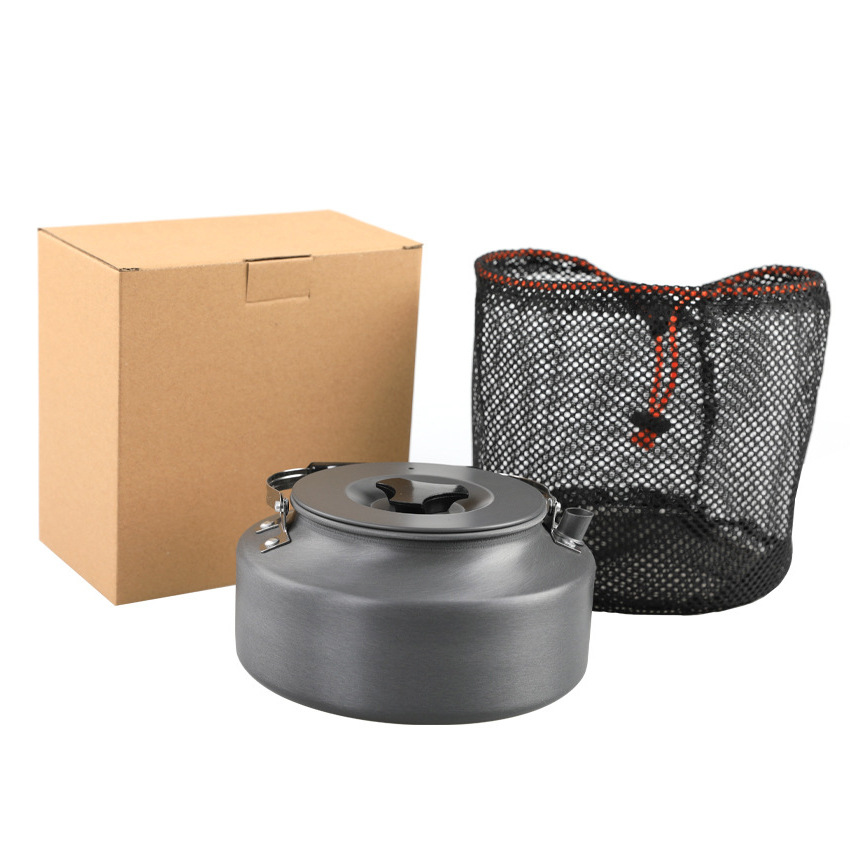 Kettle 1.6L Portable Field Camping Tea Set Pot H097