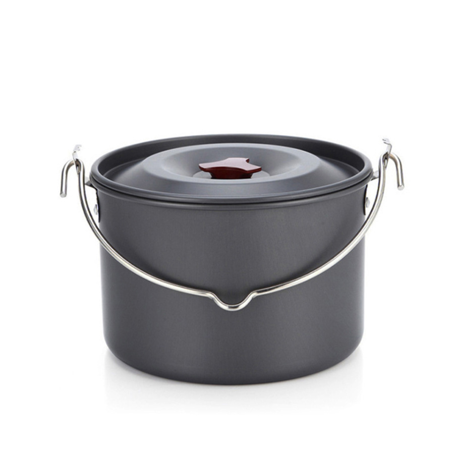 Marching pot picnic cauldron camp pot set pot cooking utensils  H086