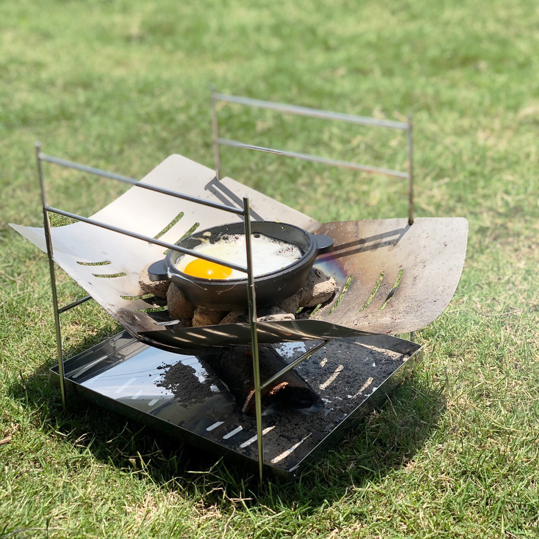 Outdoor Ultralight Foldable Easy Storage BBQ Grill Camping Mini H116