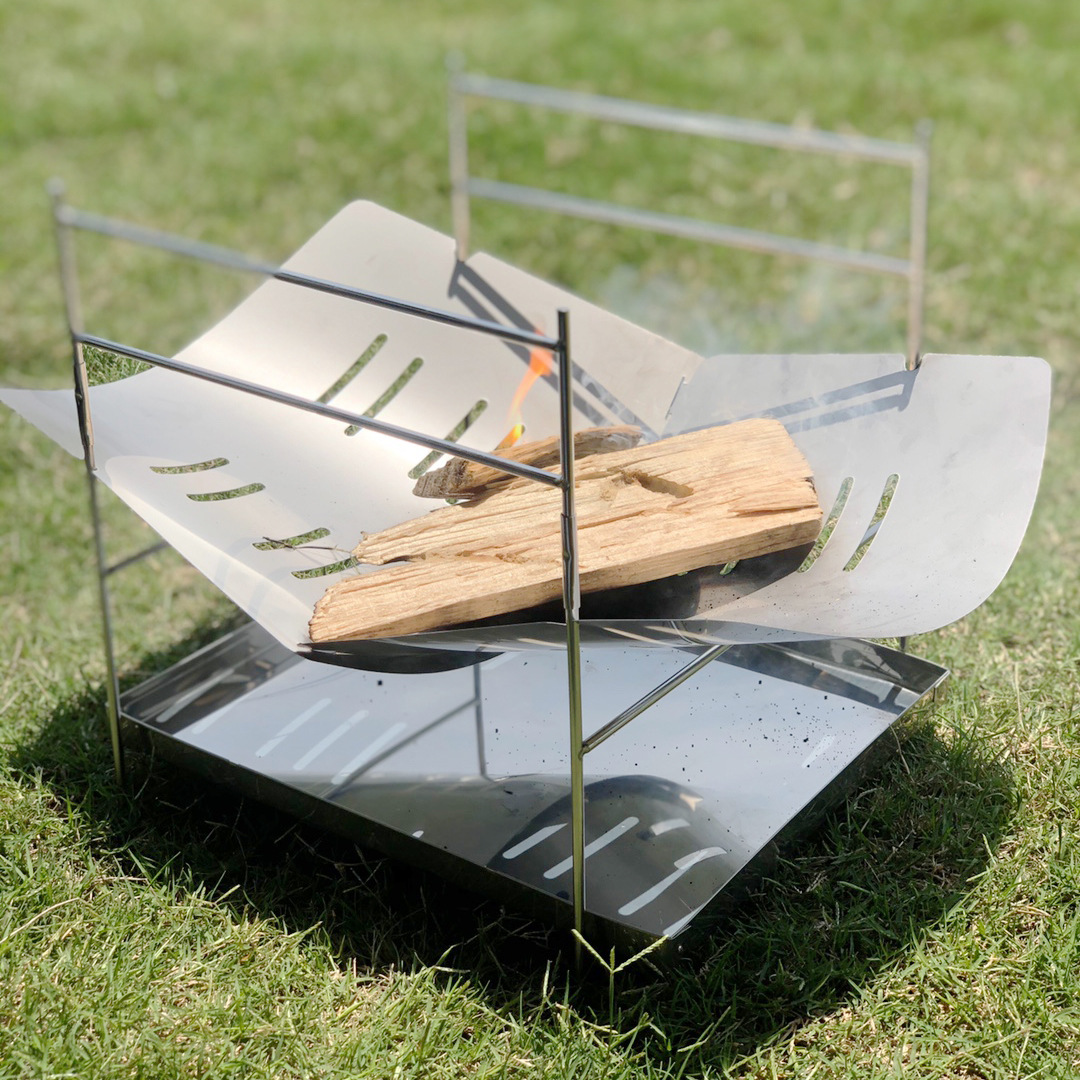 Outdoor Ultralight Foldable Easy Storage BBQ Grill Camping Mini H116