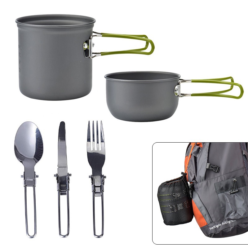 Portable picnic cooker set for 1-2 people H027