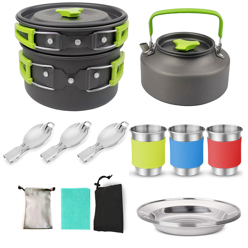 Self-driving camping equipment pot set H063